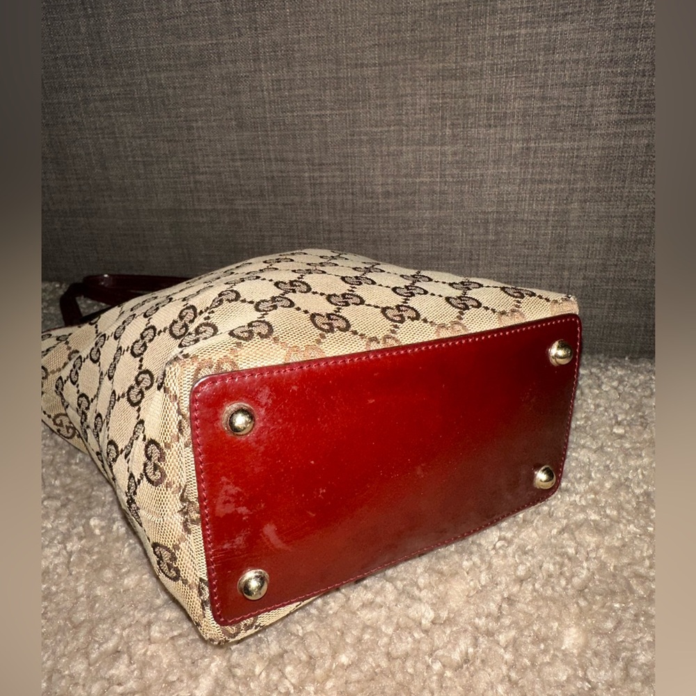 GUCCI ๐ค GG Eclipse Canvas Tote - Picture 3 of 8